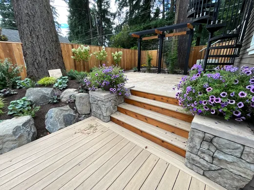 Paver patio, walkway, wall, or outdoor structure by Earthworks Landscape Service