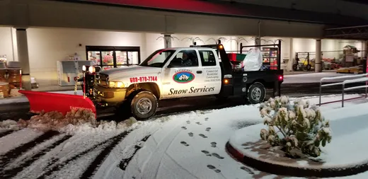 Excavation, equipment, or snow service work by Earthworks Landscape Service